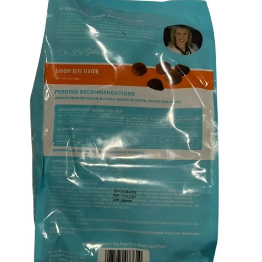 Dr. Bales Savory Beef Flavor Dog Treats Training Rewards Soft Chews New
